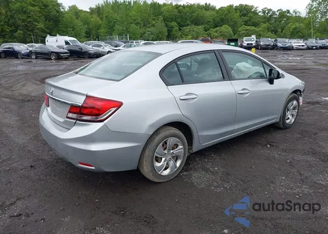 2014 Honda Civic Lx z USA, uszkodzony, nr VIN 19XFB2F52EE262992